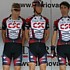 Frank Schleck vor dem Start der ersten Etappe der Baskenland-rundfahrt 2007